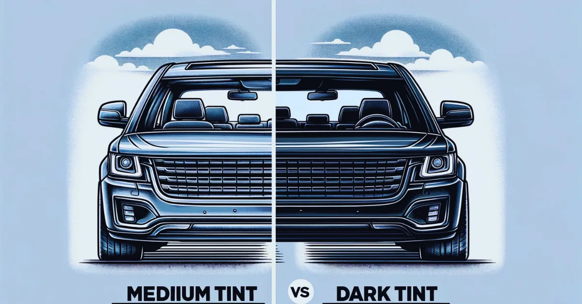 Medium Tint vs Dark Tint